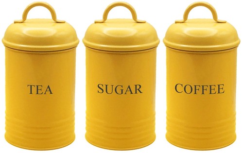 Set tea coffee sugar - 3,