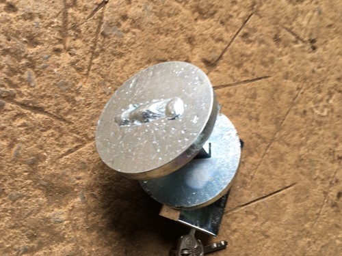 Tractor trailer draw bar lock - trailer,