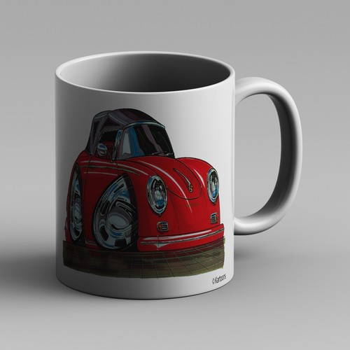 Kartoons car mug - car, 356