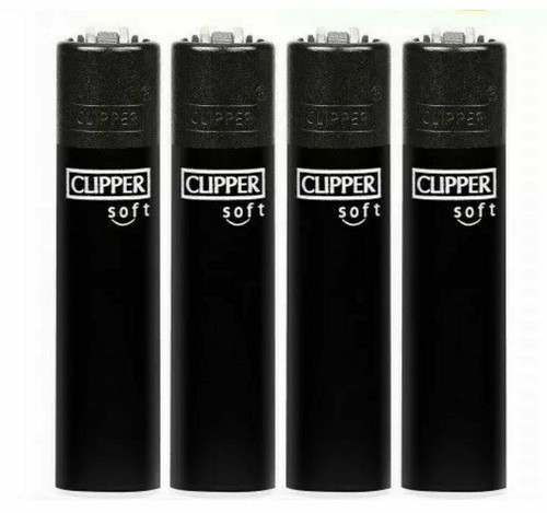 Soft touch black clipper - black,
