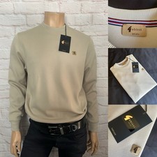 Gabicci Vintage "Luther" Crew Sweat Top, Medium, Cotton blend, BNWT