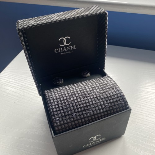 Chanel silk tie - chanel, square