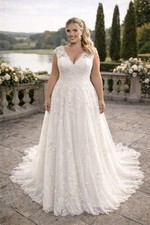 UK Plus Size Cap Sleeve