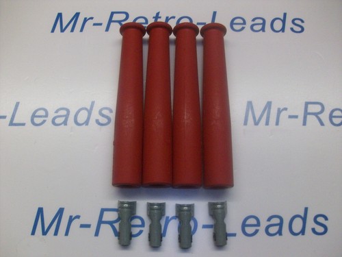 Red ignition spark plug rubber - spark,