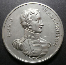 English medallion - Lord Wellington victories (1812) - White metal Eimer#1028