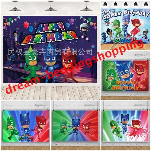 Mask birthday backdrop - mask,