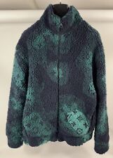 Louis Vuitton - Logo Print Fleece Jacket Size: M