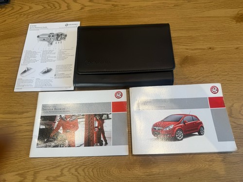 Vauxhall corsa owners manual - vauxhall,