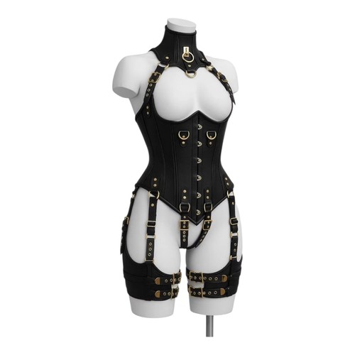 Women leather corset - women’s,