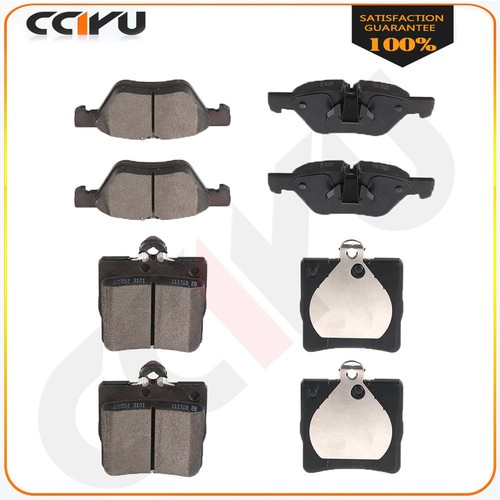 Front and rear brake pads - front,