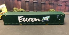 N GAUGE 45ft SHIPPING INTERMODAL CONTAINER "EUCON" MINT CONDITION