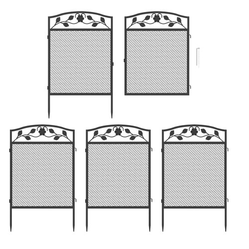 Garden fence with - fence,