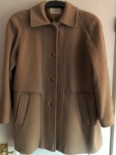 Womens vintage camel coloured