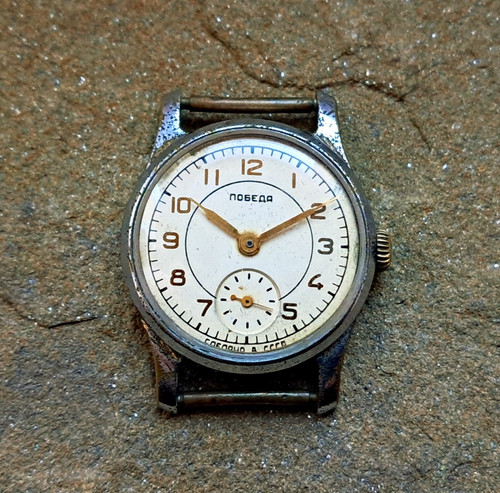 Vintage pobeda watch made - watch,
