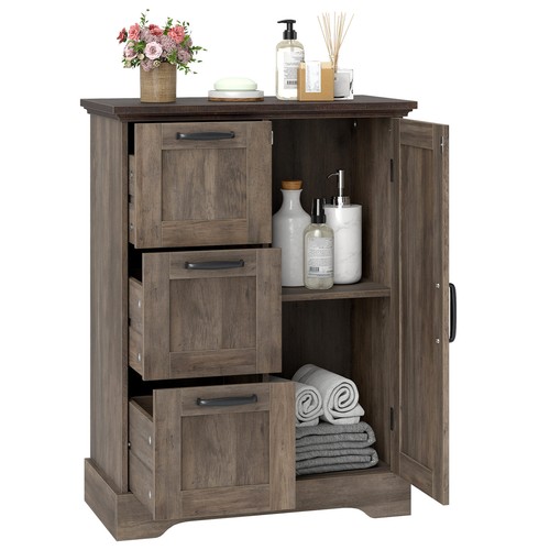Floor grey cabinet - floor,