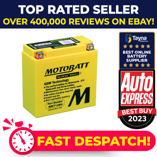 Mbt14b4 motobatt quadflex agm - mbt14b4,