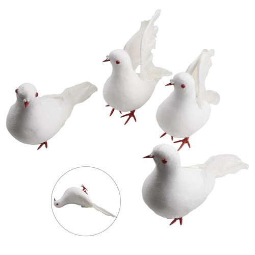 Lifelike artificial doves - artificial,