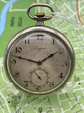 Metal Longines Pocket Watch,