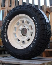 HIGH PEAK J-01 WHEEL & TYRE PACKAGE FOR SUZUKI JIMNY (2018+) VINTAGE WHITE