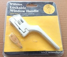 Wickes lockable window handle - wickes,