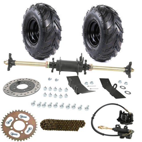 Rear axle kit wheels - 28",