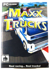Just Games Maxx Trucks (PC CD) Vintage Windows. 