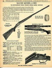 1956 Print Ad of Sauer Model 8