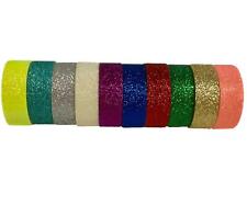 5m GLITTER SPARKLE WASHI TAPE