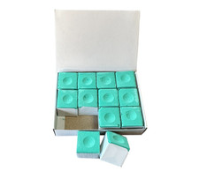 Blocks box of green - 1-12, /