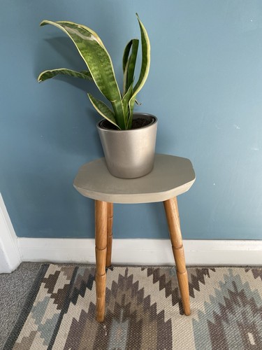 Vintage small milking stool - vintage,