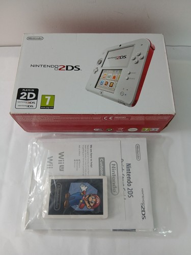 Nintendo 2ds red white - nintendo, red/white