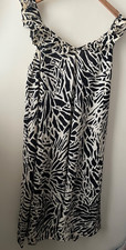 H&M Dress Size L 20 Printed