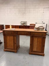 Super Country House Large Victorian oak sideboard carving and original handles