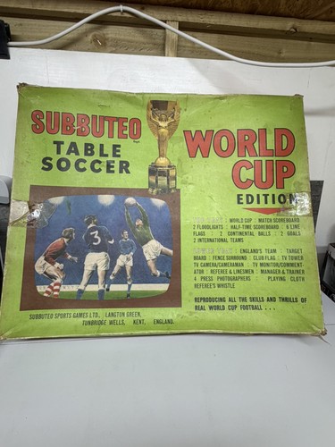 Vintage subbuteo world cup - vintage,