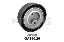 V-belt tensioner pulley