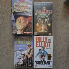 Job Lot 4x VHS Video Tapes