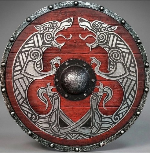 Medieval shield viking - medieval,