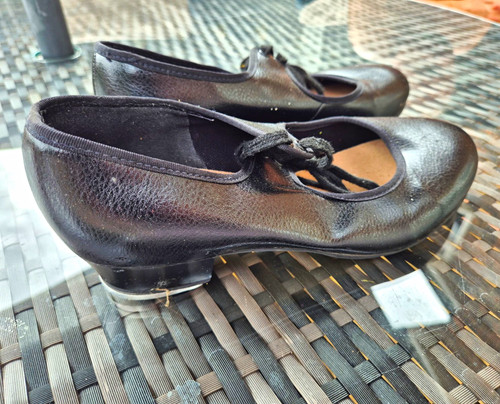 Bloch black leather tap dance - leather,