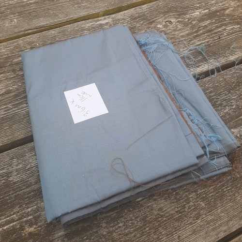 Blue dupion silk - dupion, 3.6