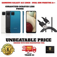 Samsung Galaxy A12 128GB Dual SIM Android Unlocked - Pristine Mint Condition A++