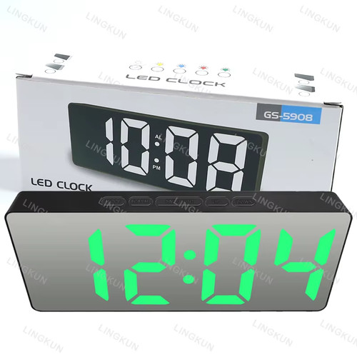 Latest digital clock led alarm - led,