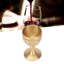 Gold Chalice Retro Embossed