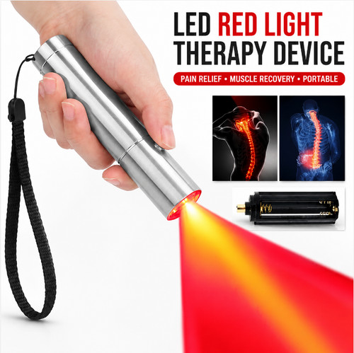 Portable led red - red, light