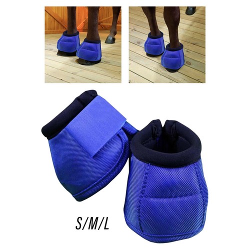 Pair horses bell boots with - 1,
