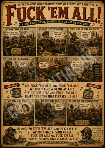 All war song - f--k, ww1
