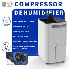 12L/D Dehumidifier 3.2L Water