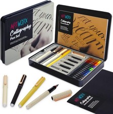 Artworx Calligraphy Pen Set - Calligraphy Writing & Hand Lettering Kit