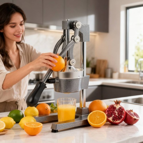 Hand press juicer manual - hand,