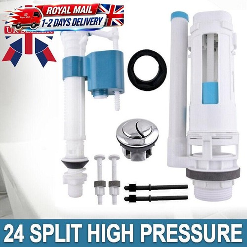 Dual flush toilet valve - dual, push
