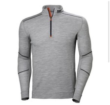 Mens Helly Hansen Lifa Merino Baselayer Half Zip Top - 75107